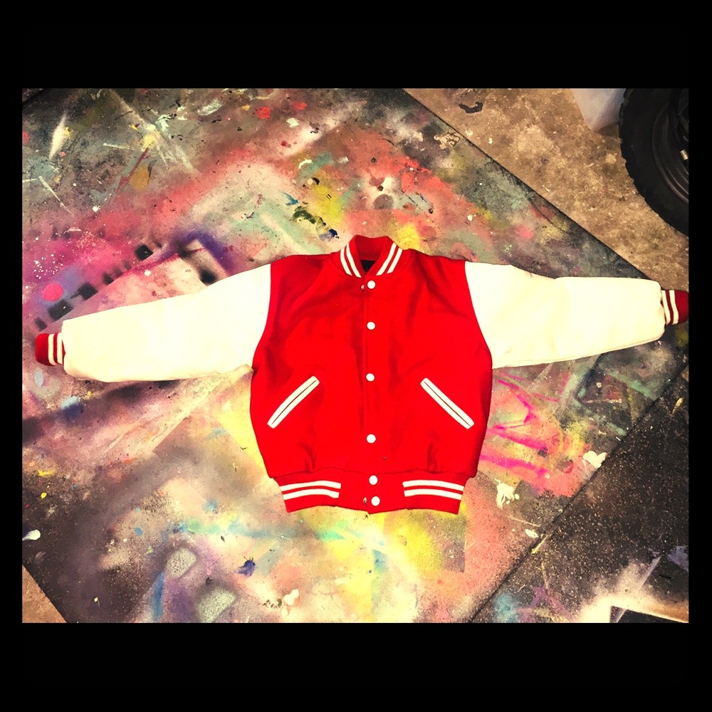 Kids jacket letterman sports coat